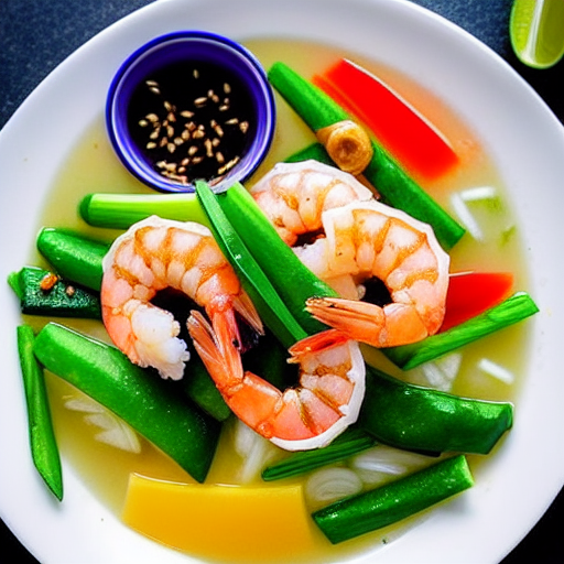 Gỏi Tôm Xoài