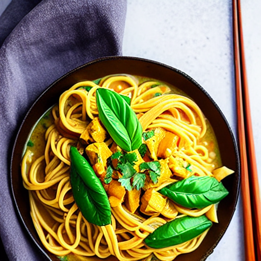Yellow Curry Noodles