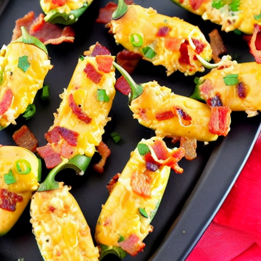 Cheesy Bacon Jalapeño Poppers
