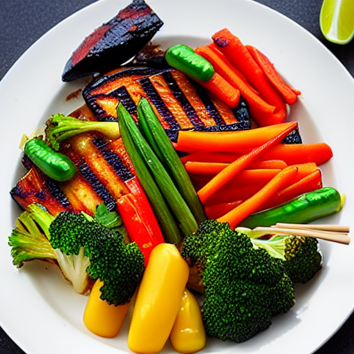 Vegetable Yakizakana