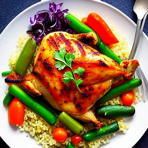 Kouskous au Poulet
