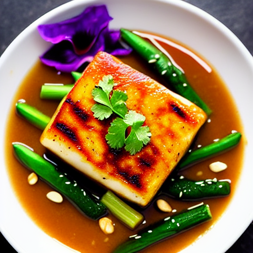 Vegan Agedashi Tofu
