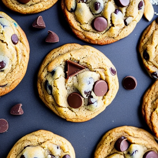 Vegan Chocolate Chip Cookies
