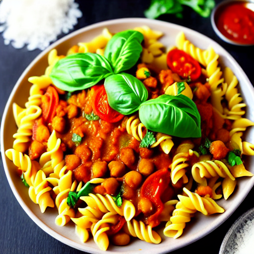 Keto Chana Masala Pasta