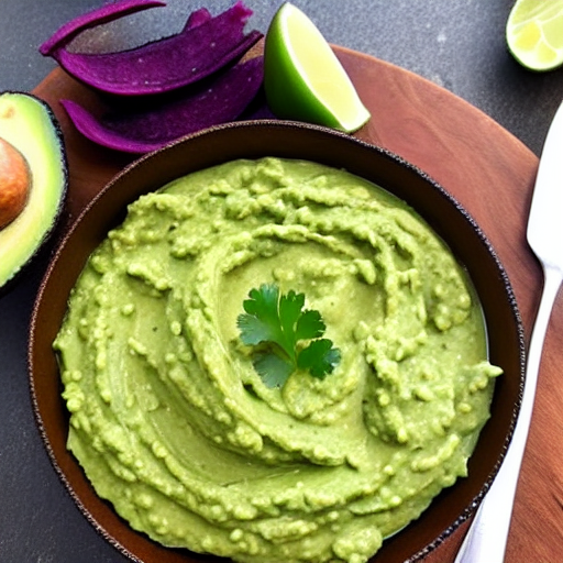 Guacamole con Nopales