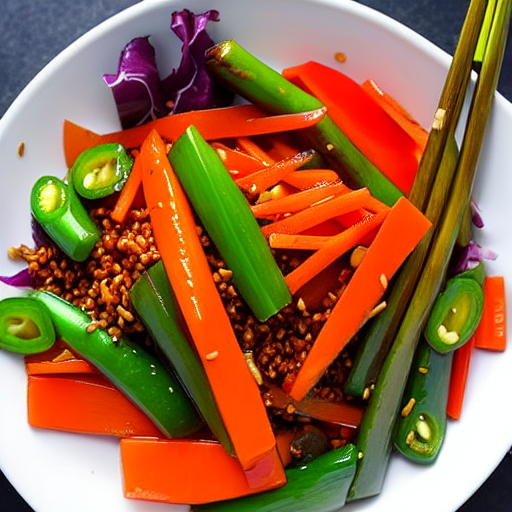 Szechuan Pickled Vegetables