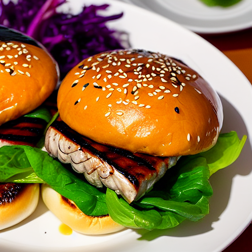 Saba Shioyaki Burger