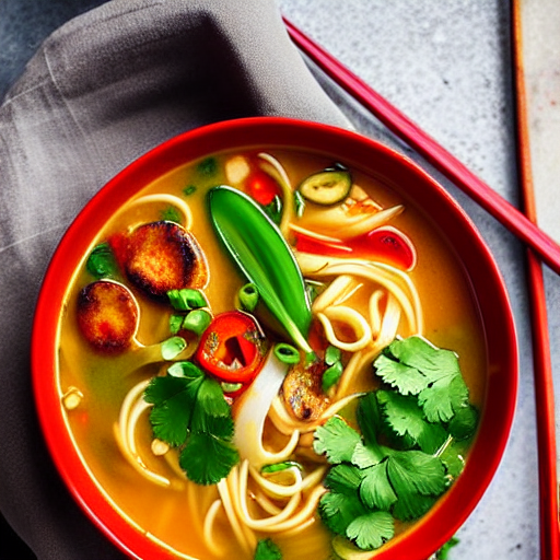 Tom Yum Noodle Soup