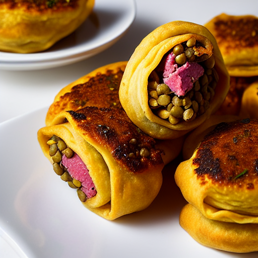 Briouat aux Lentilles