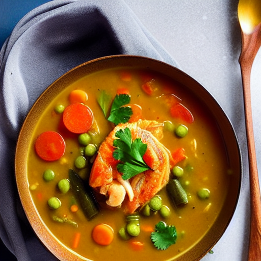 Sopa de Pescado Vegana