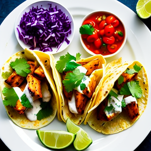 Mediterranean Fish Tacos
