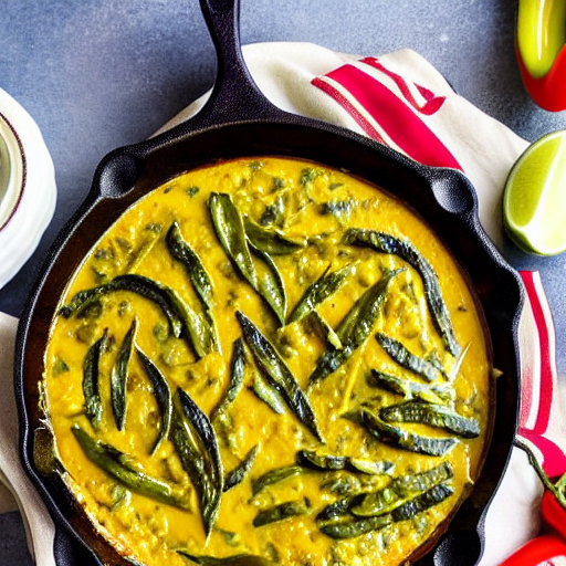 Queso Fundido con Rajas