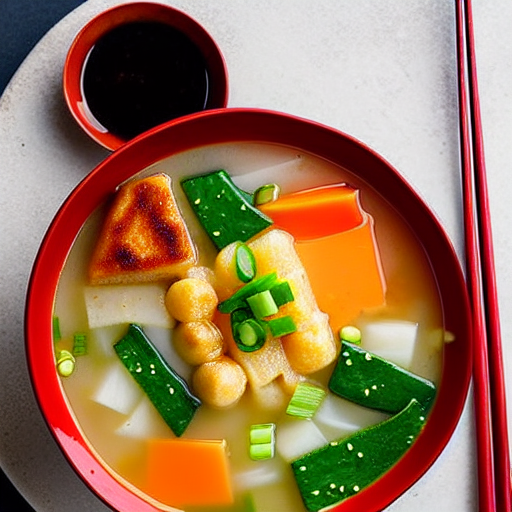 Korean Rice Cake Soup