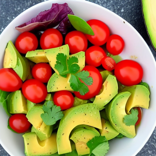 Avocado Tomato Salad
