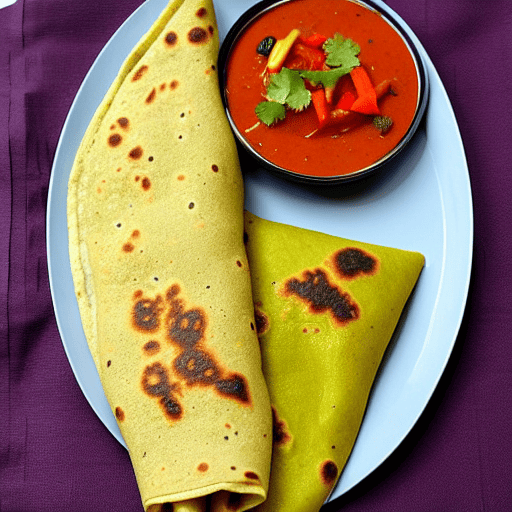 Vegan Vegetable Dosa