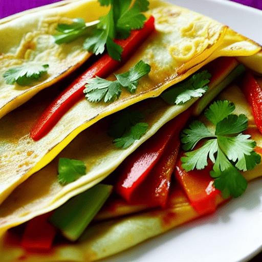 Savory Vegetable Crêpes