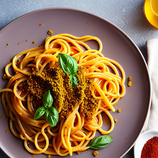 Pasta with Ras el Hanout