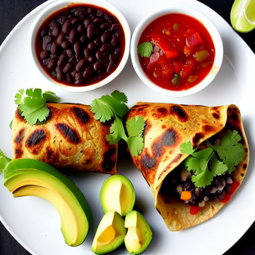 Burritos de Frijoles Negros