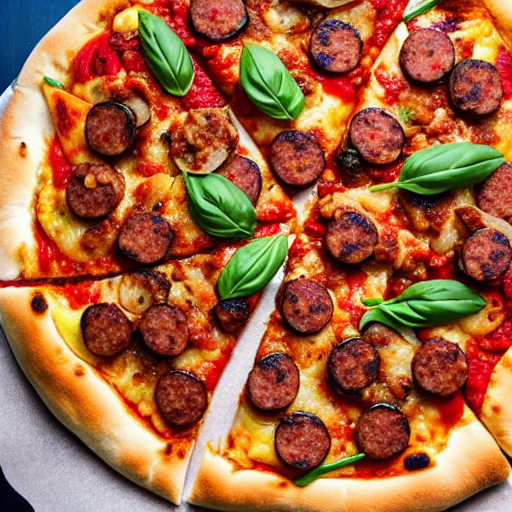 Spicy Sausage Pizza