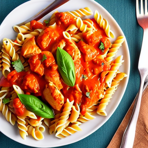 Buffalo Chicken Pasta