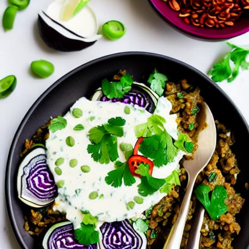 Keto Baingan Raita