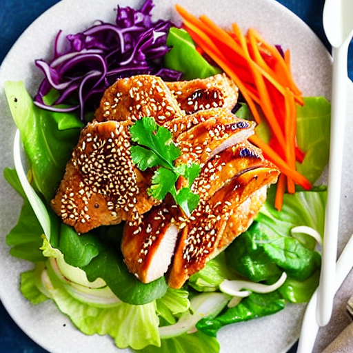 Sesame Chicken Salad