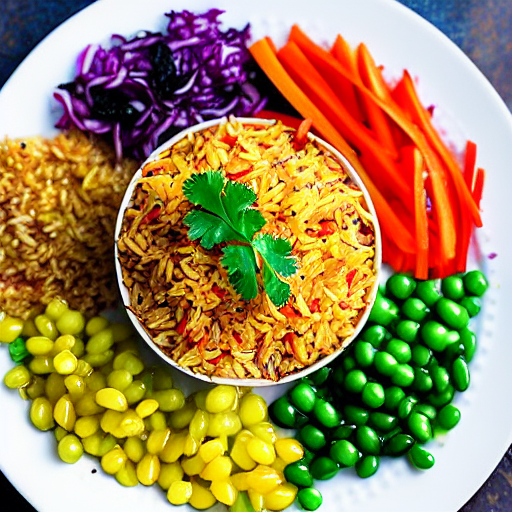 Crispy Rice with Vegetables