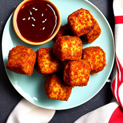 Spicy Tofu Bites