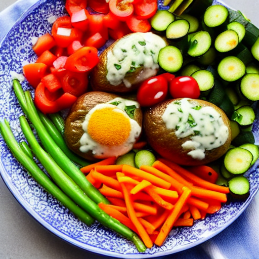 Kumpir with Veggies