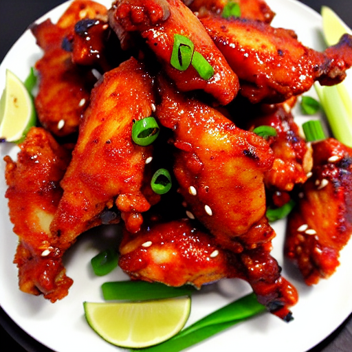 Szechuan Spicy Wings