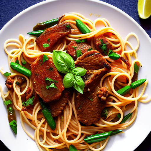 Pasta with Lamb
