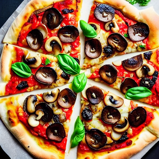 Mushroom Pizza