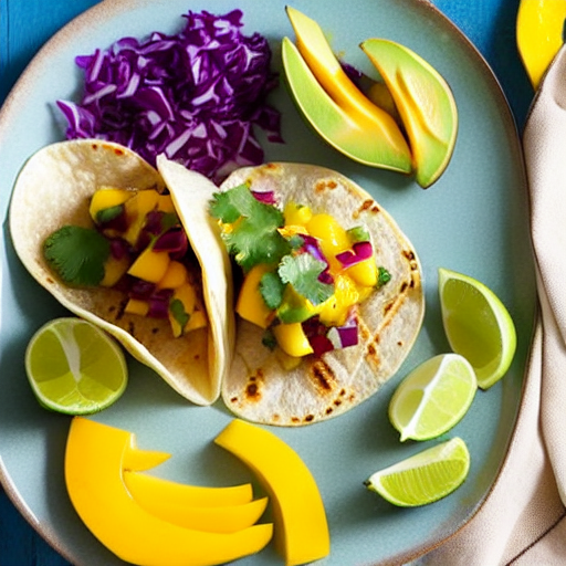 Fish Tacos with Mango Salsa