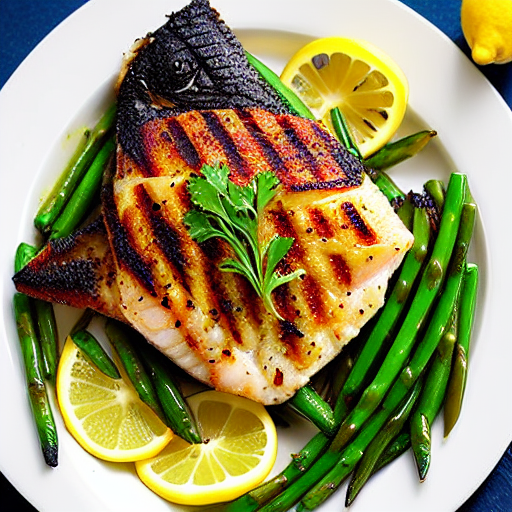 Lemon Herb Grilled Fish