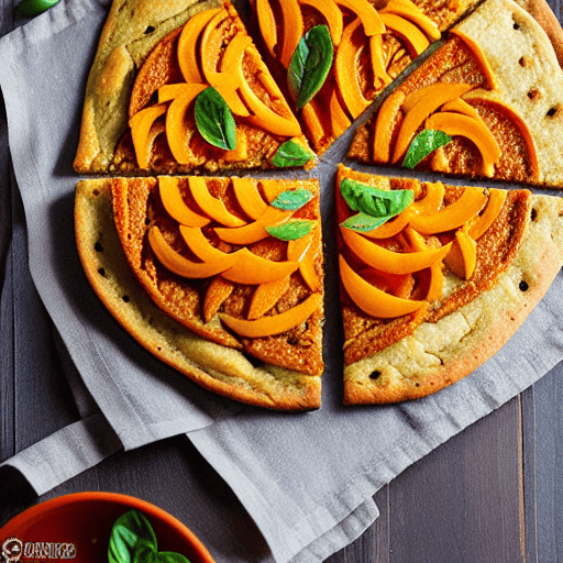 Pumpkin and Ginger Flatbread