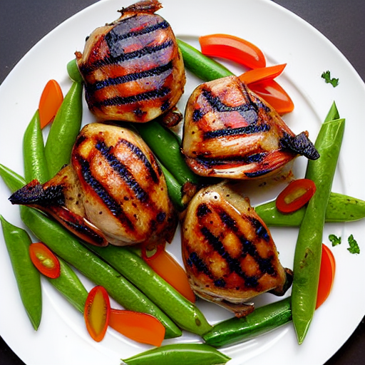 Grilled Quail