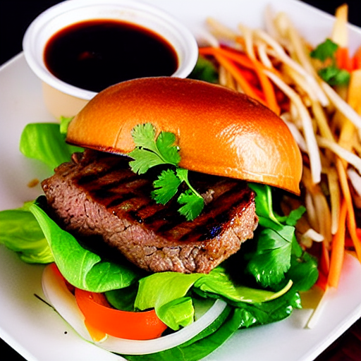 Bánh Mì Bò Bằm Nướng