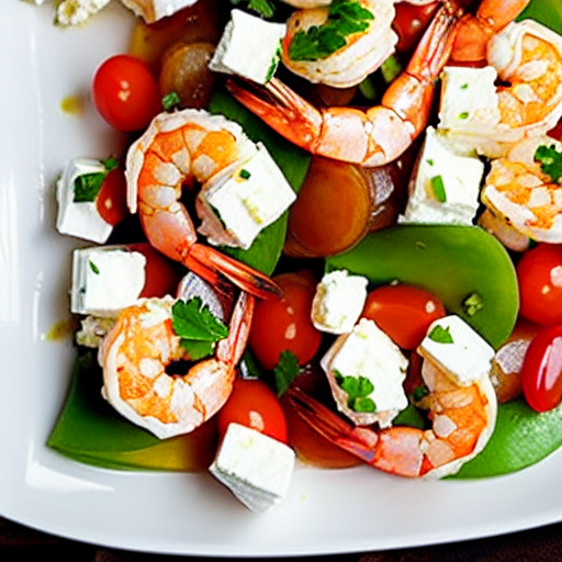 Shrimp with Feta