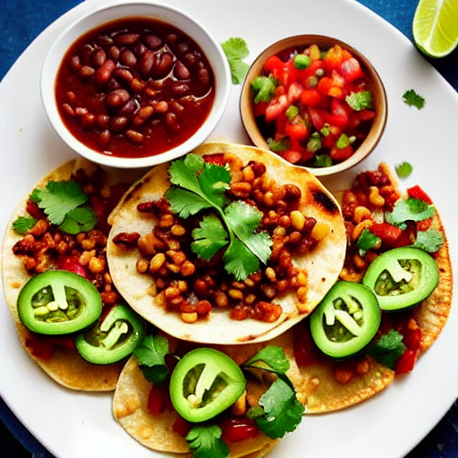 Tostadas de Frijoles