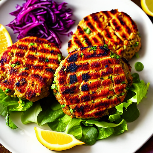 Moroccan Spiced Turkey Burger