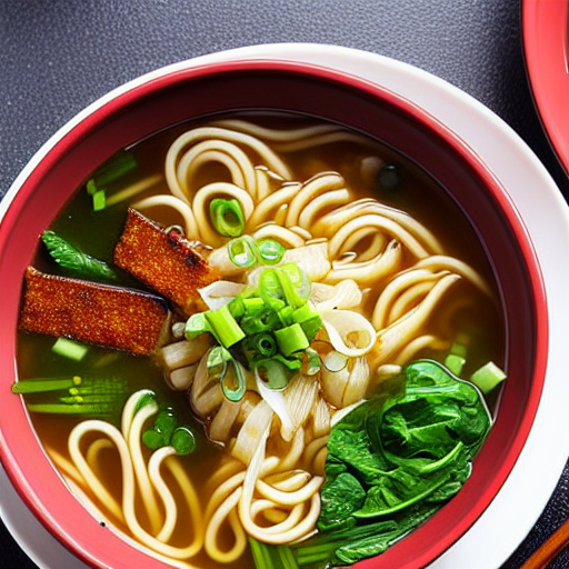 Ddeokguk Noodle Soup
