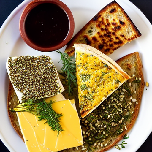 Zaatar and Cheese