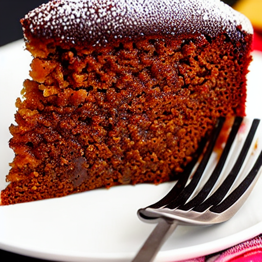 Keto Ginger Syrup Cake