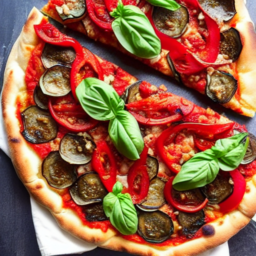 Eggplant Pizza