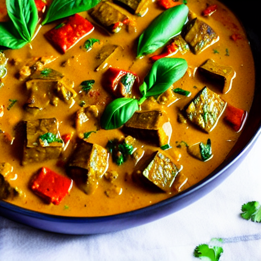 Keto Eggplant Curry