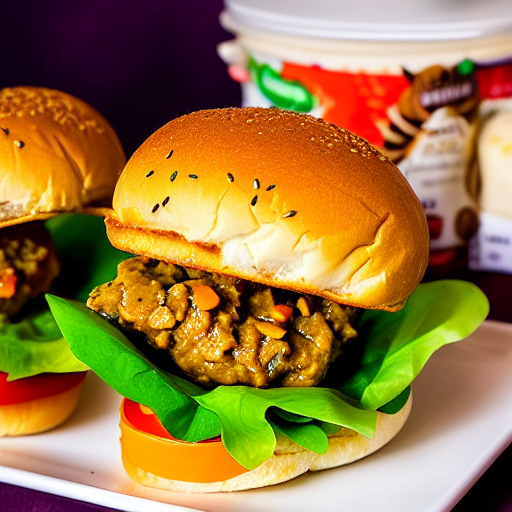 Peanut Sauce Burger
