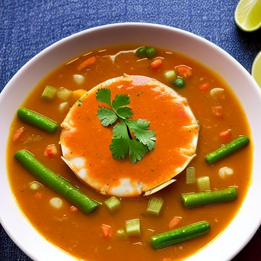 Sopa de Cangrejo