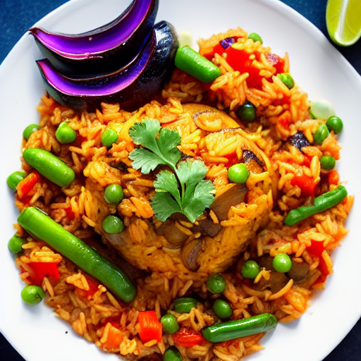 Arroz con Berenjenas
