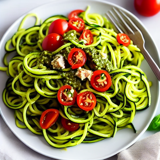Pesto Zoodles