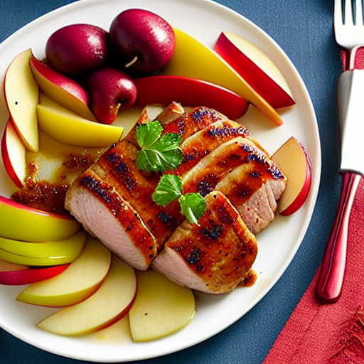 Pork Tenderloin with Apples